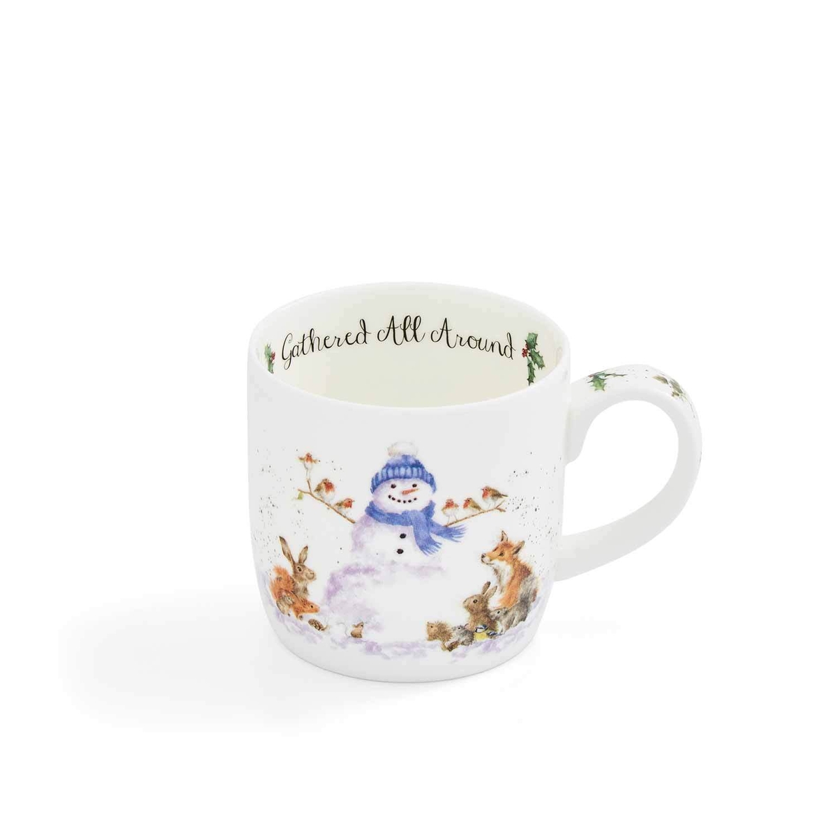 Wrendale Designs Gathered All Around (Snowman) Mug image number null